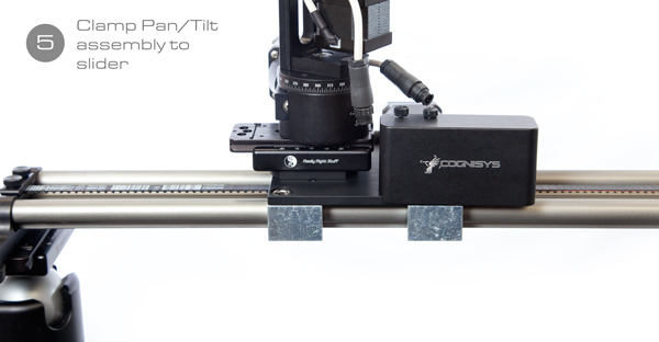 Clamp Pan/Tilt Assy onto Slider