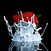 Strawberry n Cream - Copyright 2012 Amer Pederson
